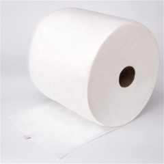 Nonwoven Viscose/Polyester Customized Spec Fabric Spunlace for Cleaning Wipe