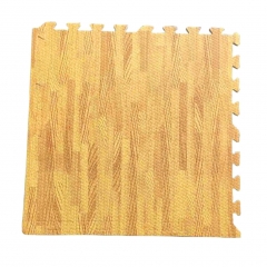 Cyber Custom Size Eco Friendly Non Toxic Anti-skid Wood Grain Eva Foam Tatami Puzzle Mat