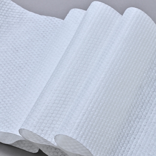 Competitive Price Industrial PP Spunlace Nonwoven Fabric Roll for Wipes
