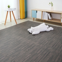 Foam Tiles Wood Grain Reversible Interlocking Foam Floors Mat