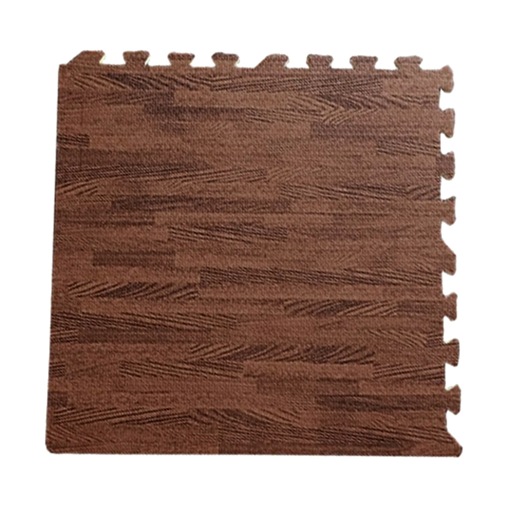 wood grain puzzle mats Reversible EVA Interlocking Foam Mat wood foam