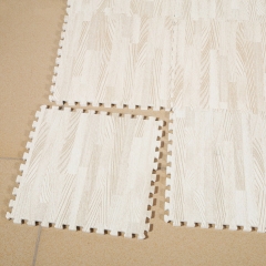 60*60cm T Pattern Trade Show Rugs Splice Wood Grain Foam Mats Fitness Gym Exercise Soft Floor