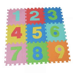 10PCS Numbers EVA Foam Mat for Kids