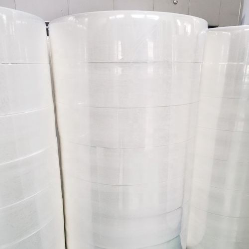 Non Woven Fabric Viscose and Polyester Plain Design Nonwoven Spunlace Fabric