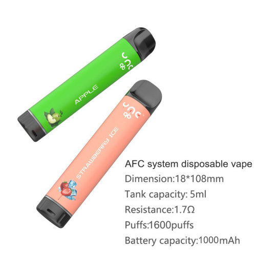 1600Puffs Vape Disposable Pod Device with Adjustable Airflow