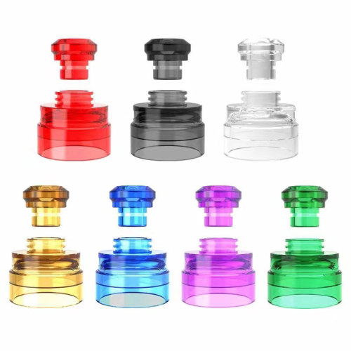Colorful Cap with Drip Tip for Yachtvape Claymore RDA