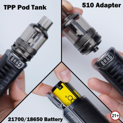 VOOPOO Drag X Plus Pod Mod Kit 100W