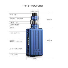 Vapor Storm Trip 200W Kit Suitcase Style