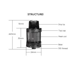 Vapor Storm D11 Disposable Tank 3.5ml