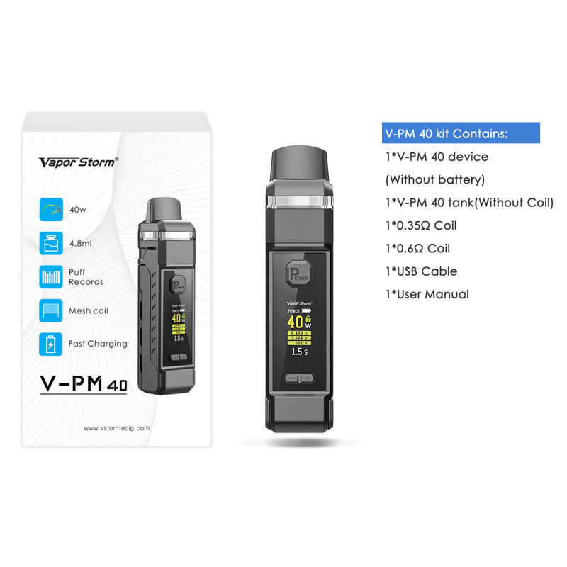 Vapor Storm V-PM40 Kit 40W 4.8ml