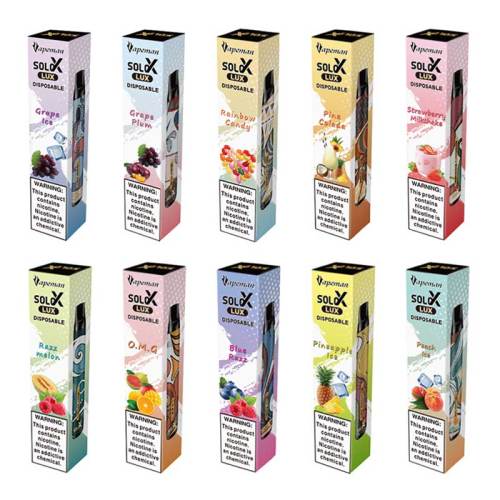Vapeman Solo X Lux Disposable Pod Device 1500 Puffs