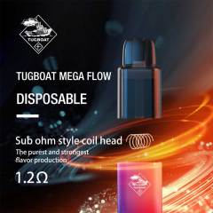 Tugboat Mega Flow 4000 Puffs Disposable Pod Kit Airflow Control