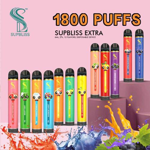 Supbliss Flow Disposable Pod Device 1800 Puffs 2% Nicotine