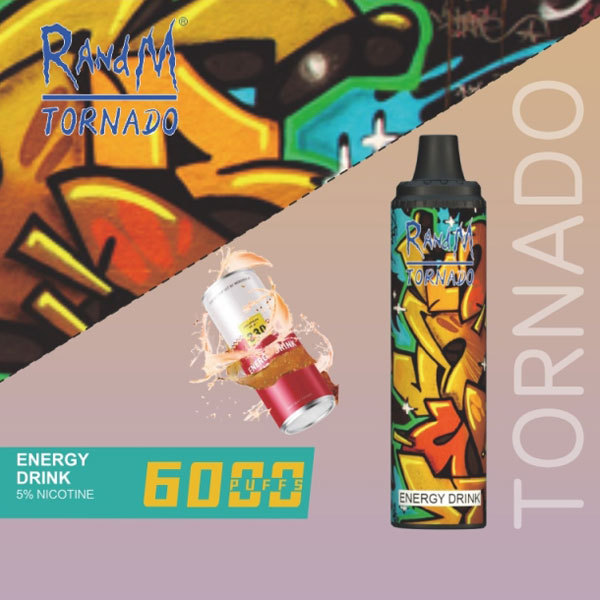 RandM Tornado 6000 Disposable Pod Device Airflow Control