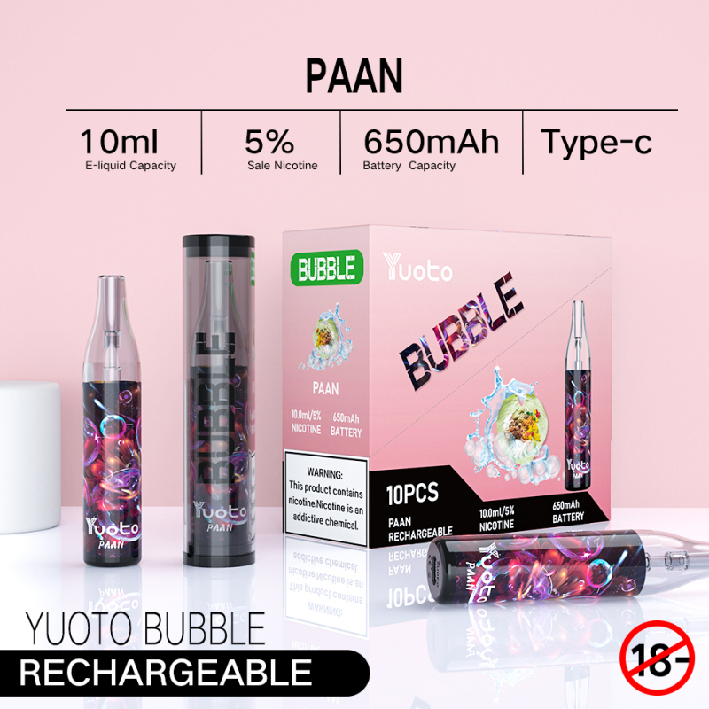 Yuoto Bubble Disposable Pod Device 4000 Puffs