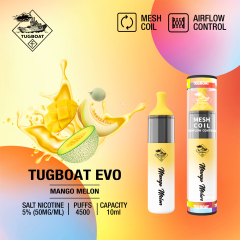 Tugboat EVO 4500 Puffs Disposable Vape Device