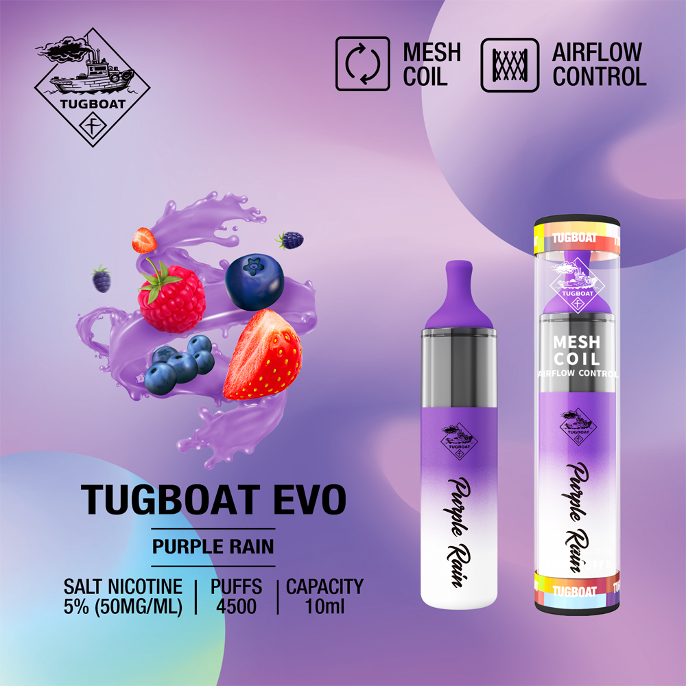 Tugboat EVO 4500 Puffs Disposable Vape Device