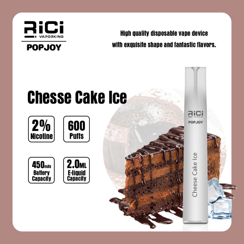 POPJOY Disposable Vape Bar 600 Puffs 2%