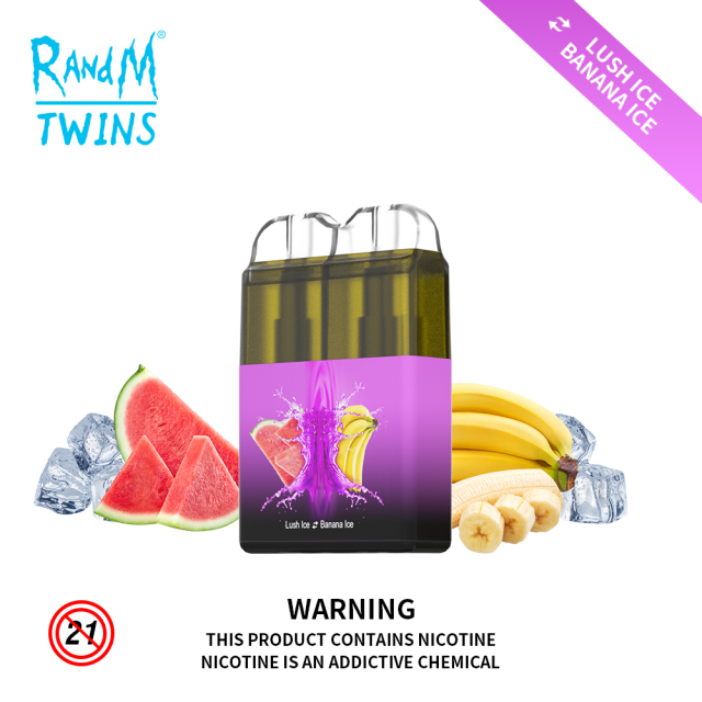RANDM Twins 2in1 Disposable Vape Device 6000 Puffs