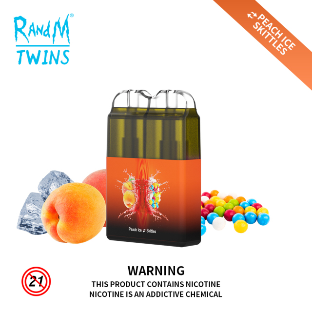 RANDM Twins 2in1 Disposable Vape Device 6000 Puffs