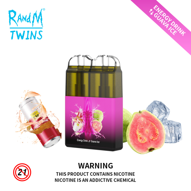 RANDM Twins 2in1 Disposable Vape Device 6000 Puffs