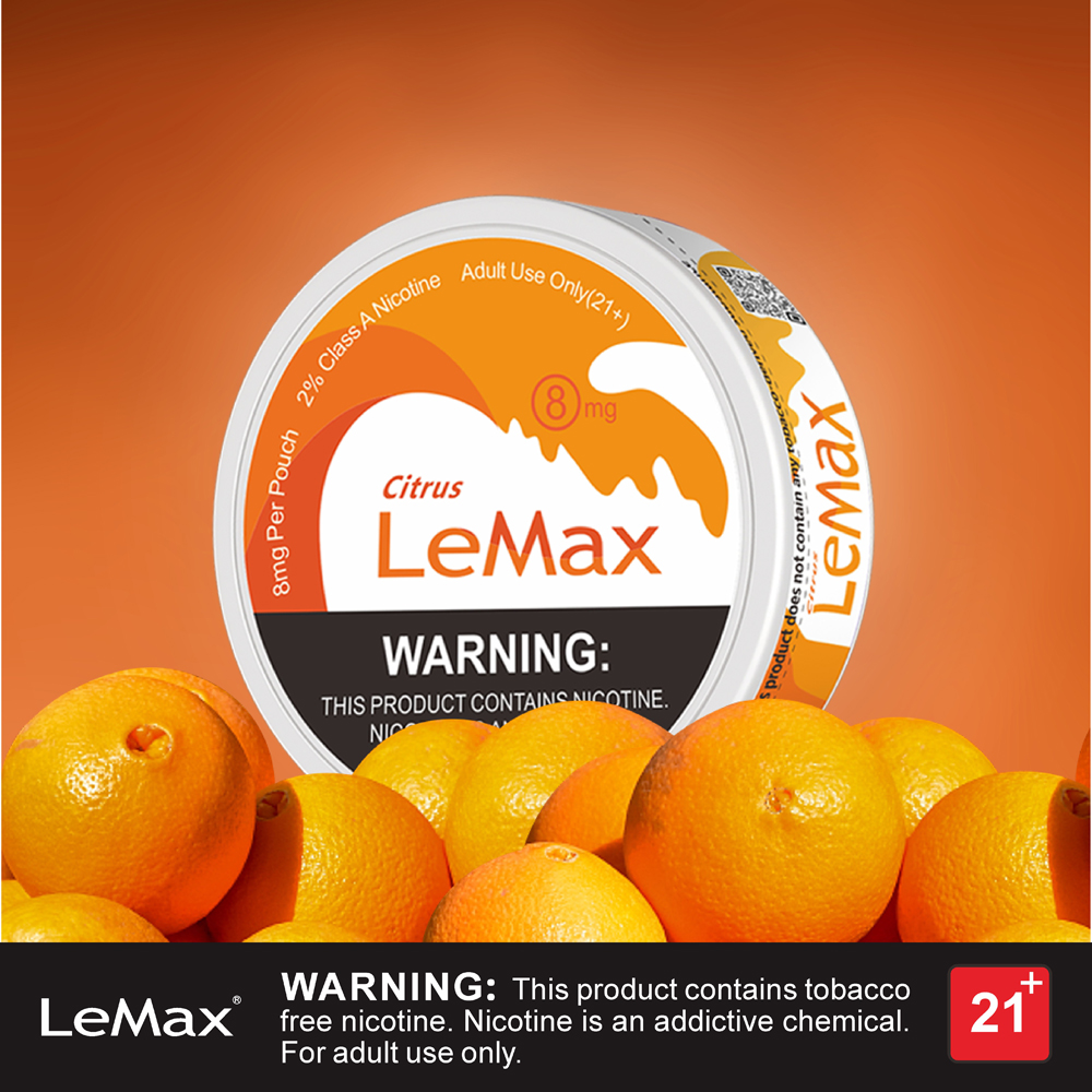 Lemax Nicotine Pouches 8mg