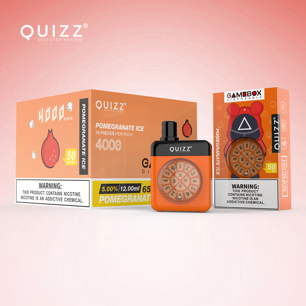 Quizz Game Box Disposable Pod Device 4000 Puffs