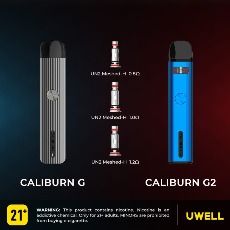 Uwell Caliburn G2 Pod System 2ml 750mAh