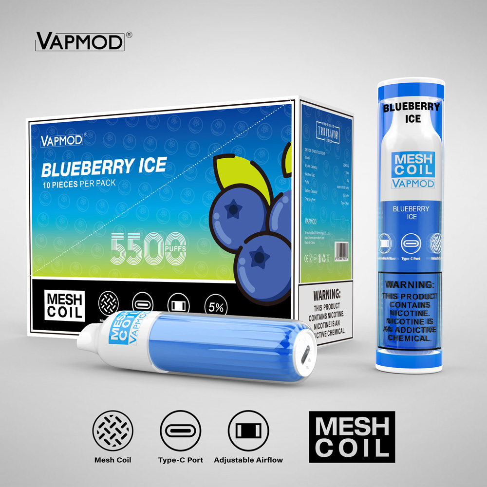 Vapmod QD40-V2 Disposable Pod Device 5500 Puffs