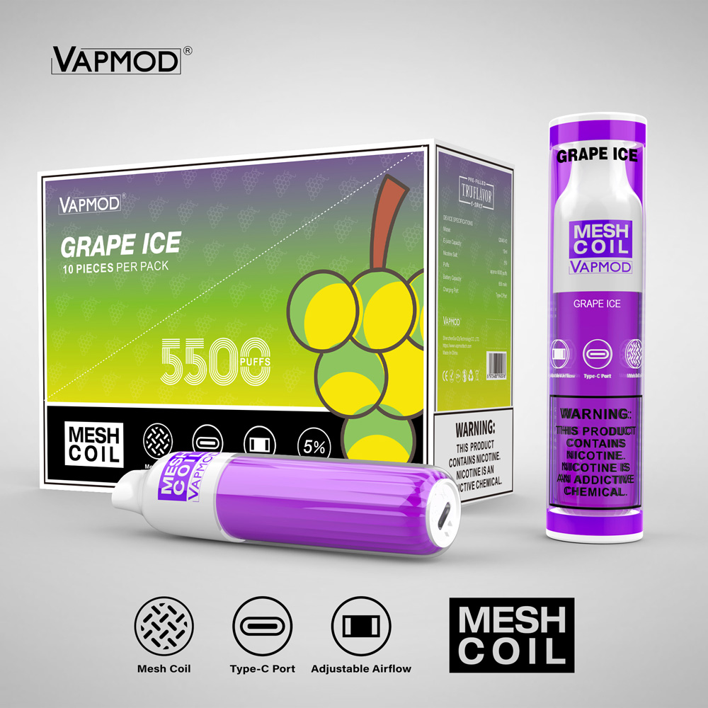 Vapmod QD40-V2 Disposable Pod Device 5500 Puffs