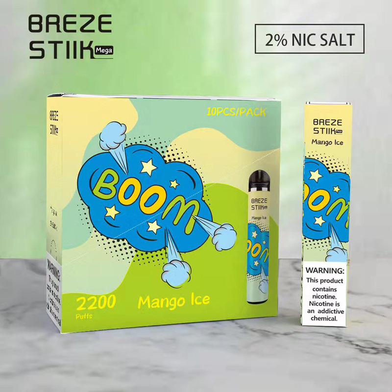 BREZE STIIK Mega 2200 Puffs Disposable Pod Kit 2%