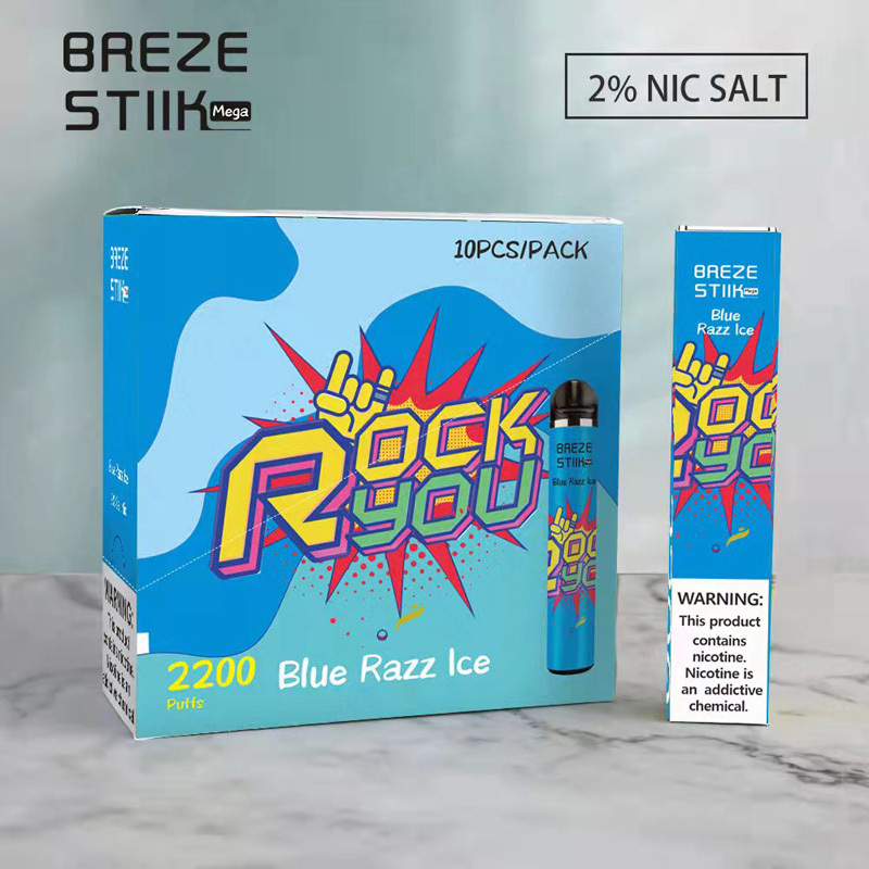 BREZE STIIK Mega 2200 Puffs Disposable Pod Kit 2%