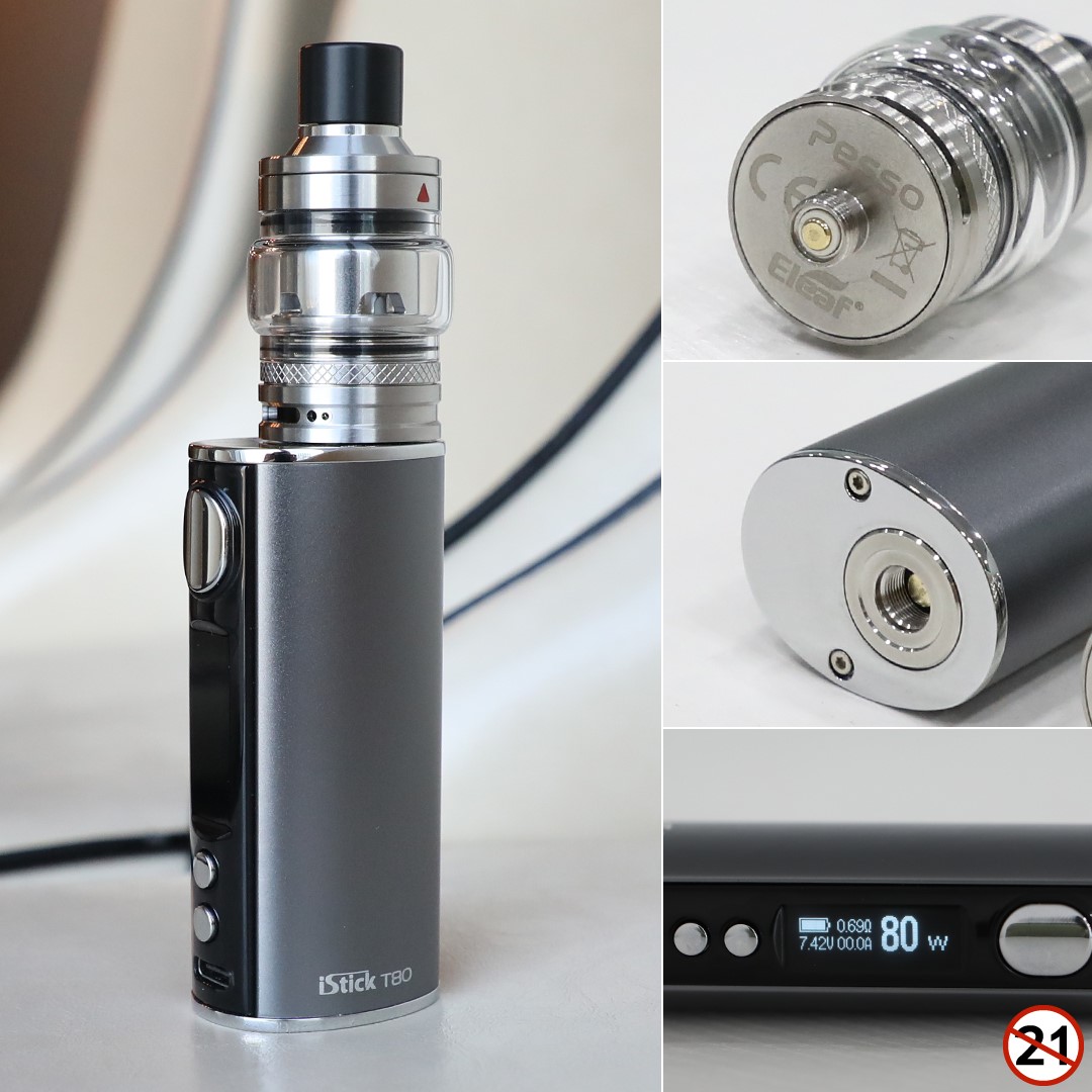 Eleaf iStick T80 Box Kit with Pesso Tank