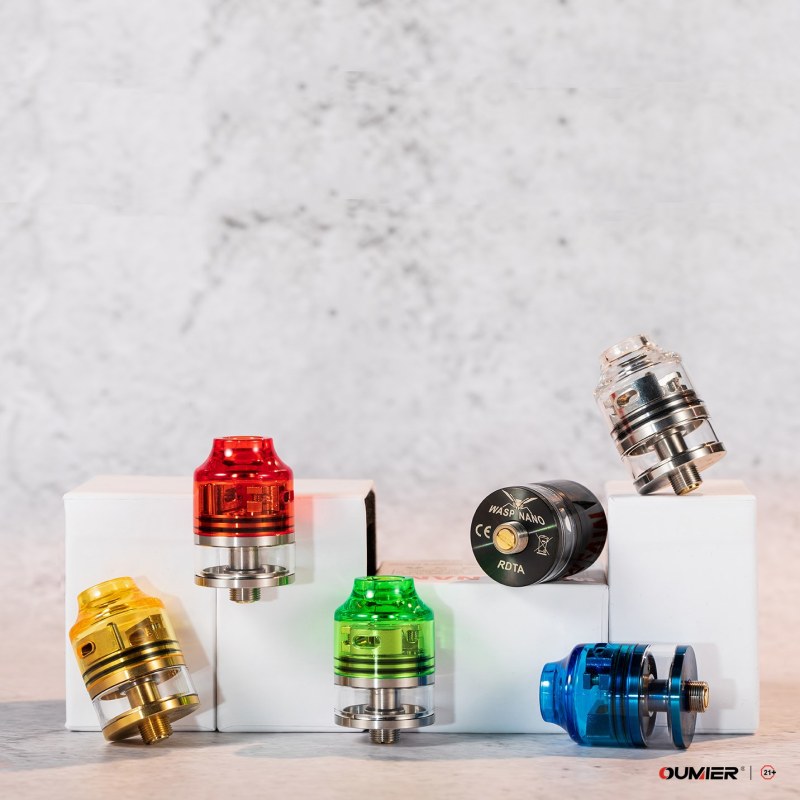 Oumier Wasp Nano RDTA Transparent Version