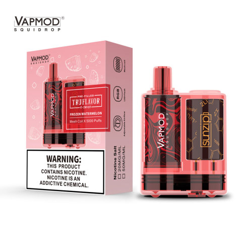 Vapmod Squidrop Disposable Box Kit 5000 Puffs with RGB Light