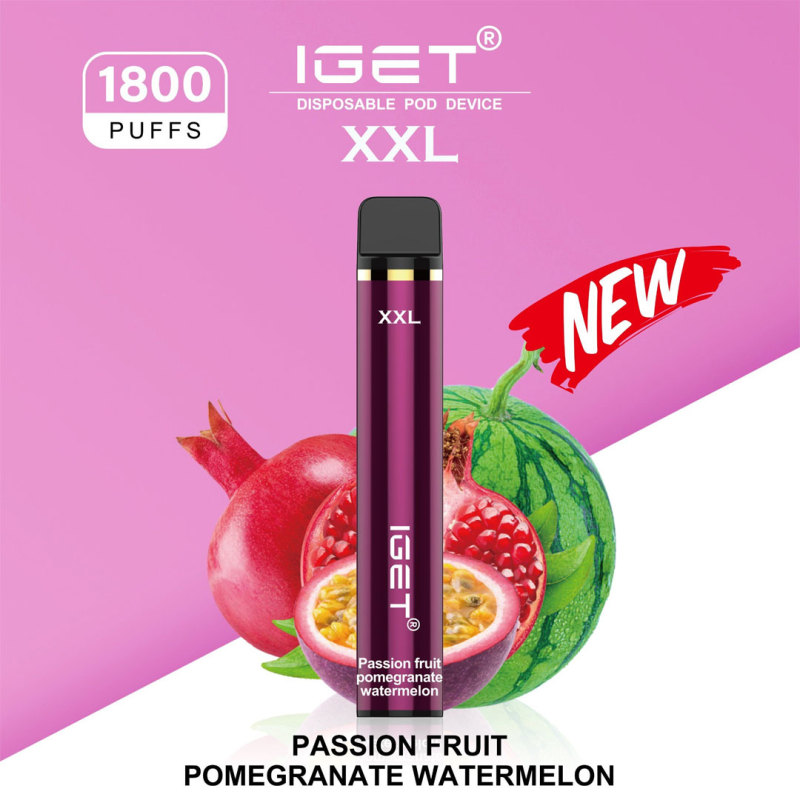 IGET XXL Disposable Pod Device 1800 Puffs