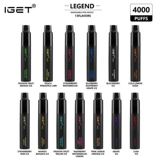 IGET Legend 4000 Puffs Disposable Vape Device