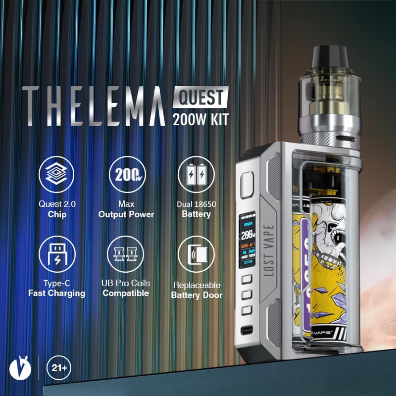 Lost Vape Thelema Quest 200W Box Kit