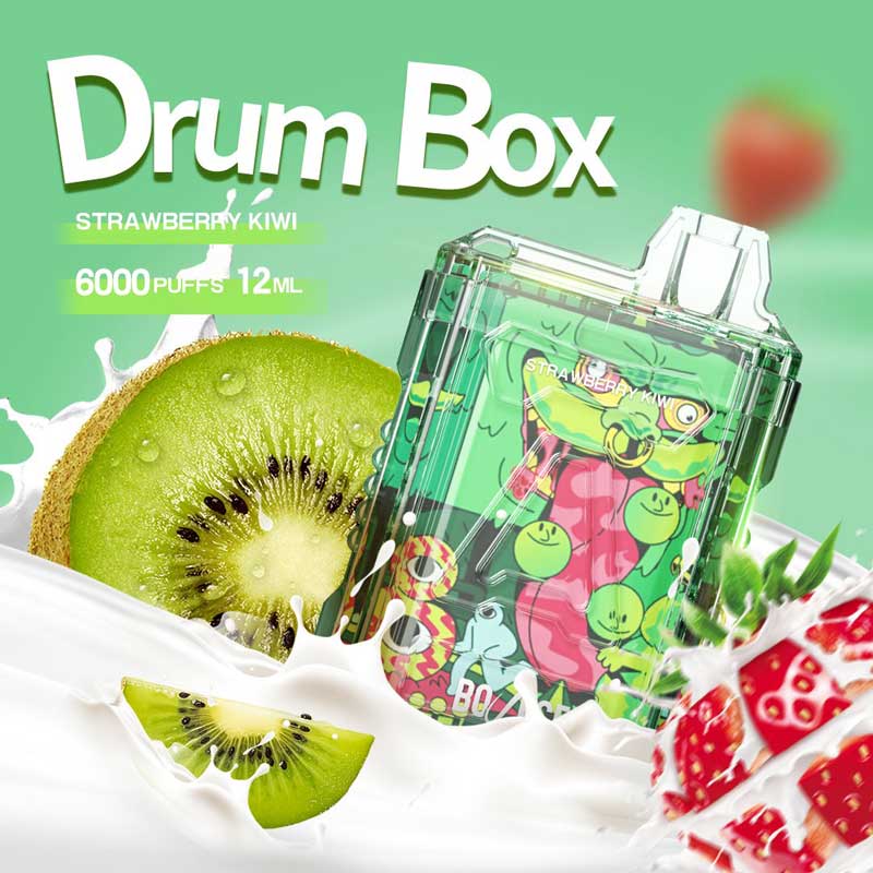 Bounce Drum Box 6000 Puffs Rechargeable Disposable Device