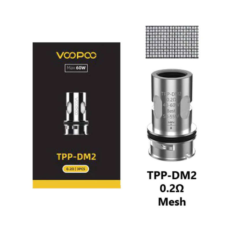 Voopoo TPP Coils 3pcs Pack