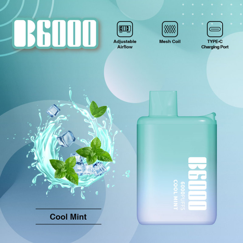 Vapeman B6000 Disposable Box Kit Airflow Adjustable