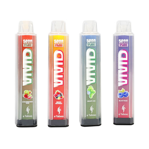 eTaboo Vivid 5000 Puffs Multi-Light Disposable Vape Device