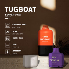 Tugboat Super 7000/12000 Puffs Pod Kit