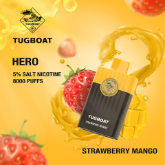 Tugboat Hero 8000 Puffs Disposable Box Vape Device