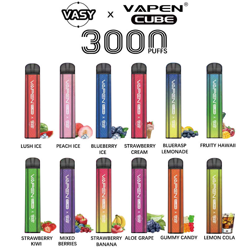 VASY VAPEN CUBE 3000 Puffs Disposable Vape Pen