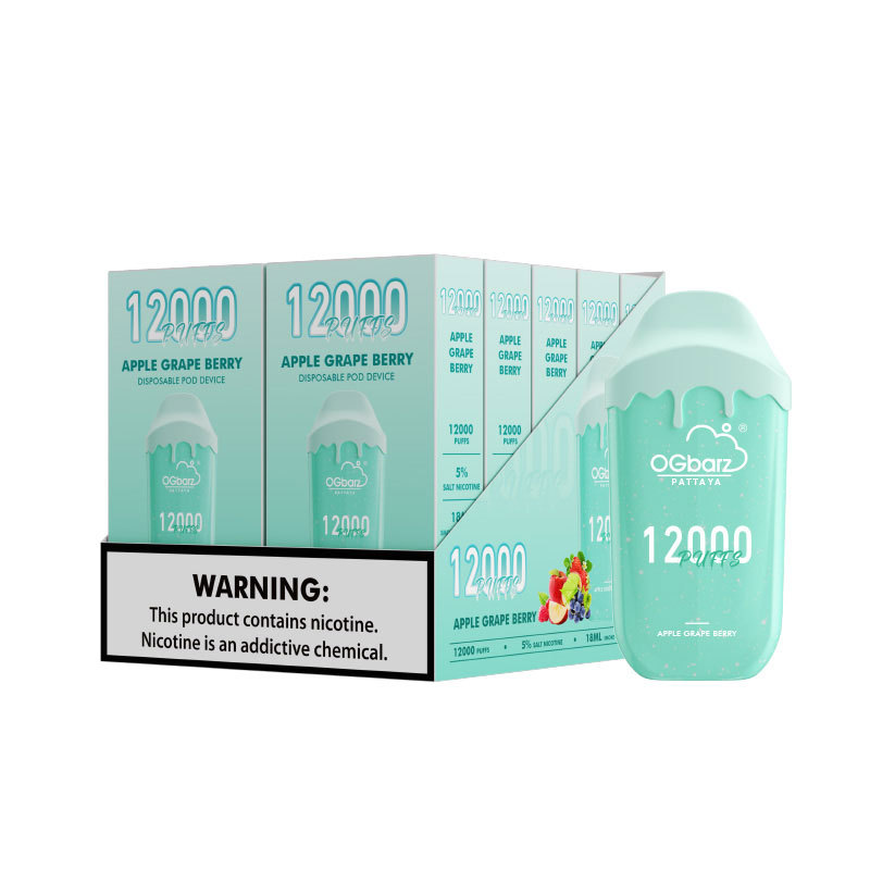 OGbarz Pattaya 12000 Puffs Disposable eCigarettes