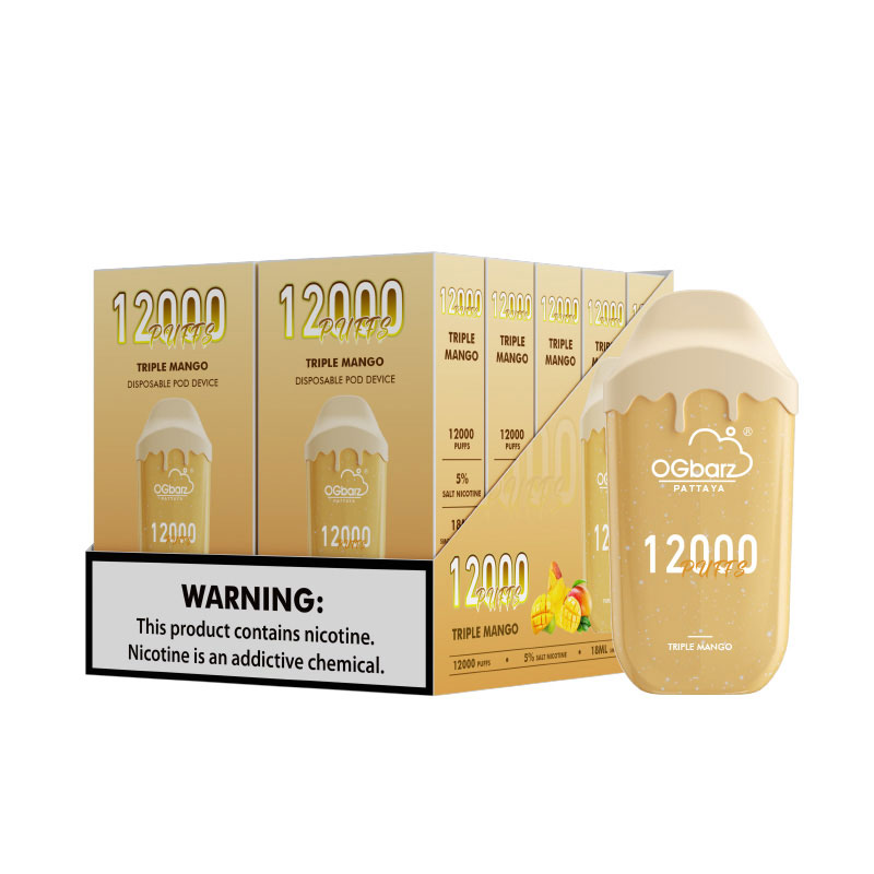 OGbarz Pattaya 12000 Puffs Disposable eCigarettes