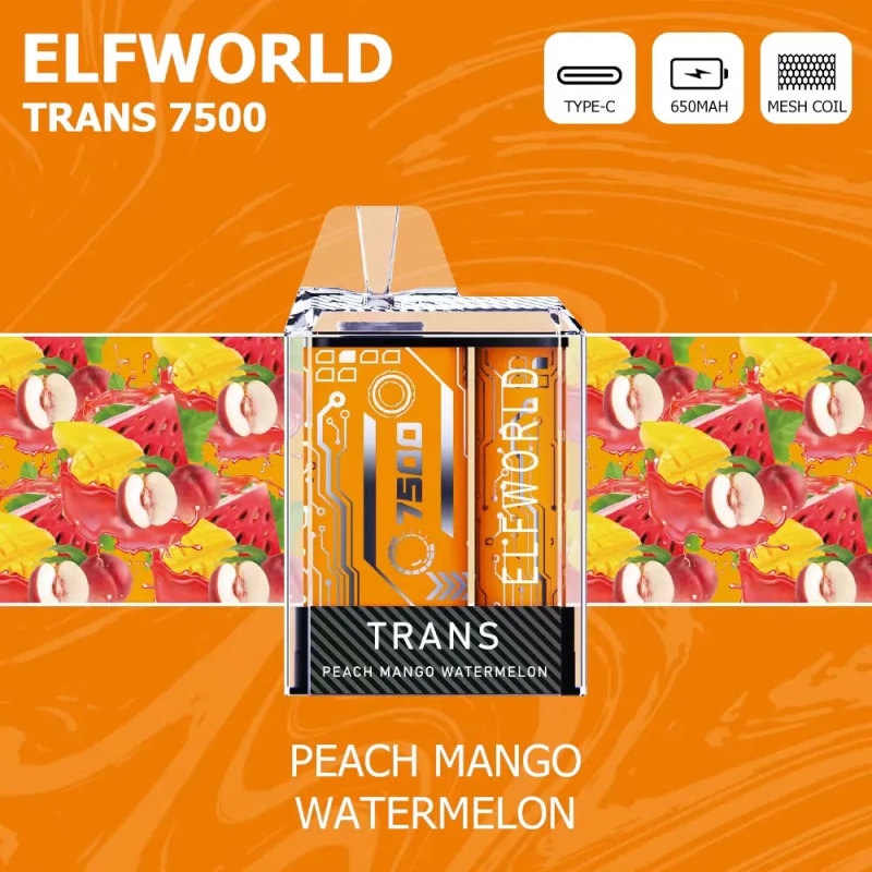 Elf World Trans 7500 Disposable eCigarette