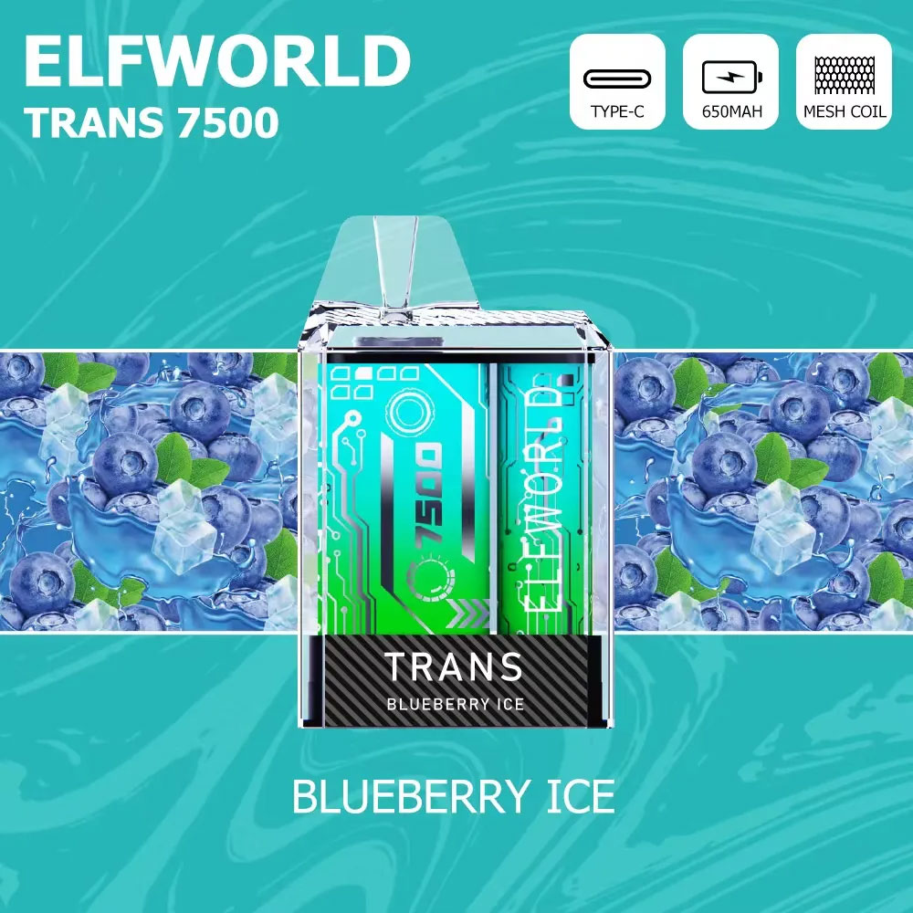 Elf World Trans 7500 Disposable eCigarette