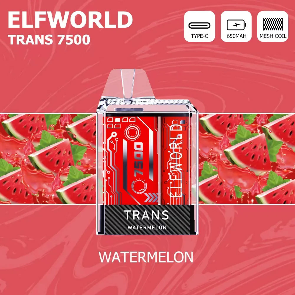 Elf World Trans 7500 Disposable eCigarette